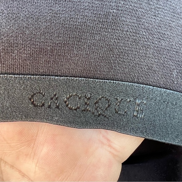 Cacique Cotton Collection Black Unlined Demi Bra 38D NWT - Picture 5 of 9